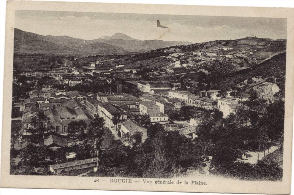 BOUGIE / VUE GENERALE DE LA PLAINE