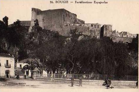 ALGERIE - BOUGIE Fortifications espagnoles.