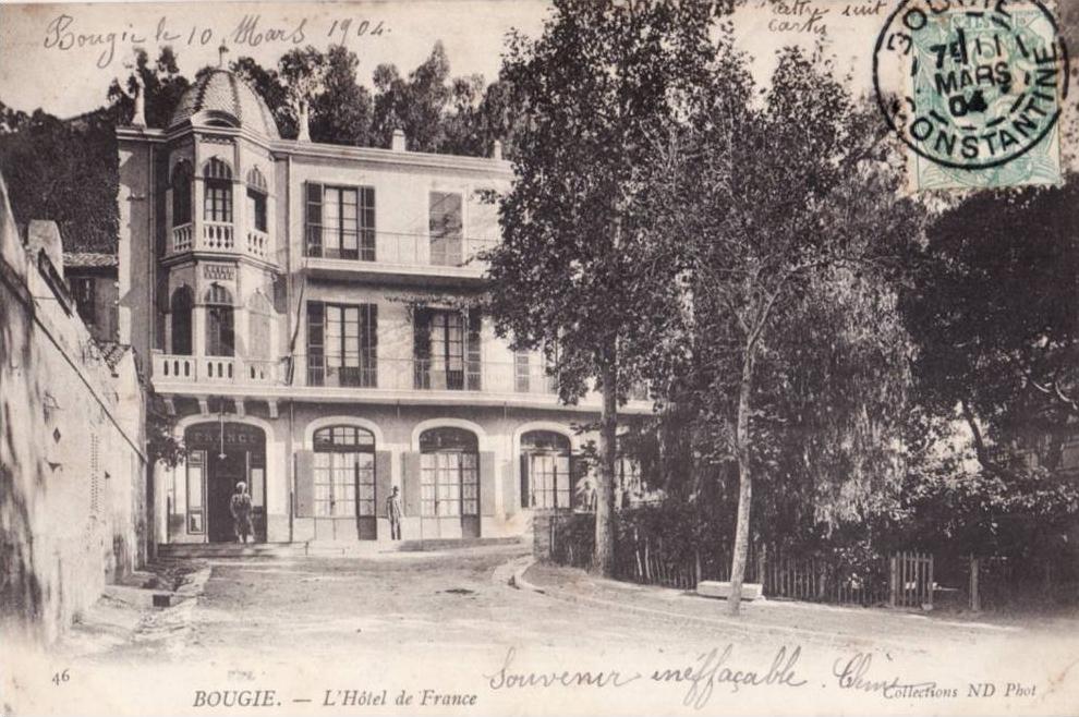 BOUGIE.     L'HOTEL DE FRANCE.