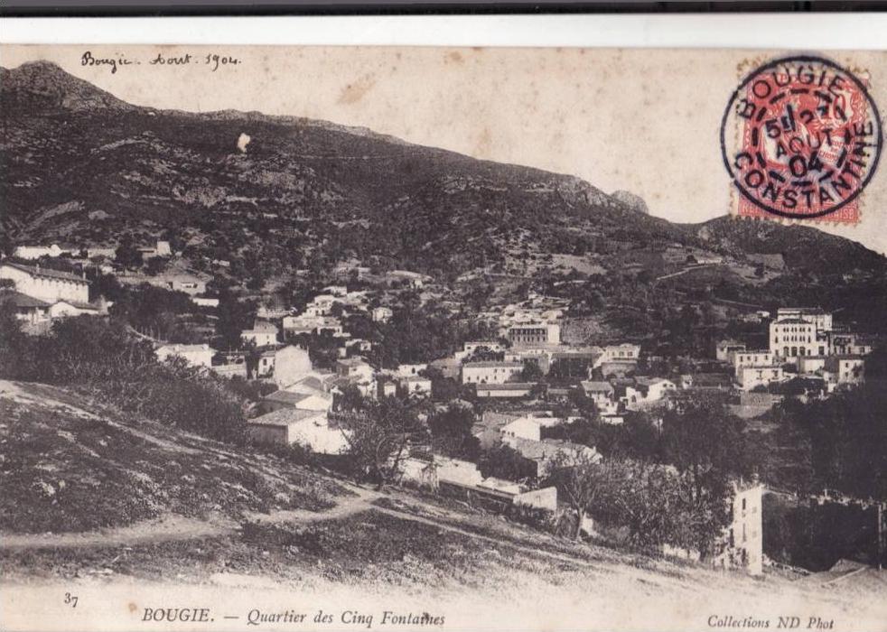 BOUGIE.    QUARTIER DES CINQ FONTAINES.
