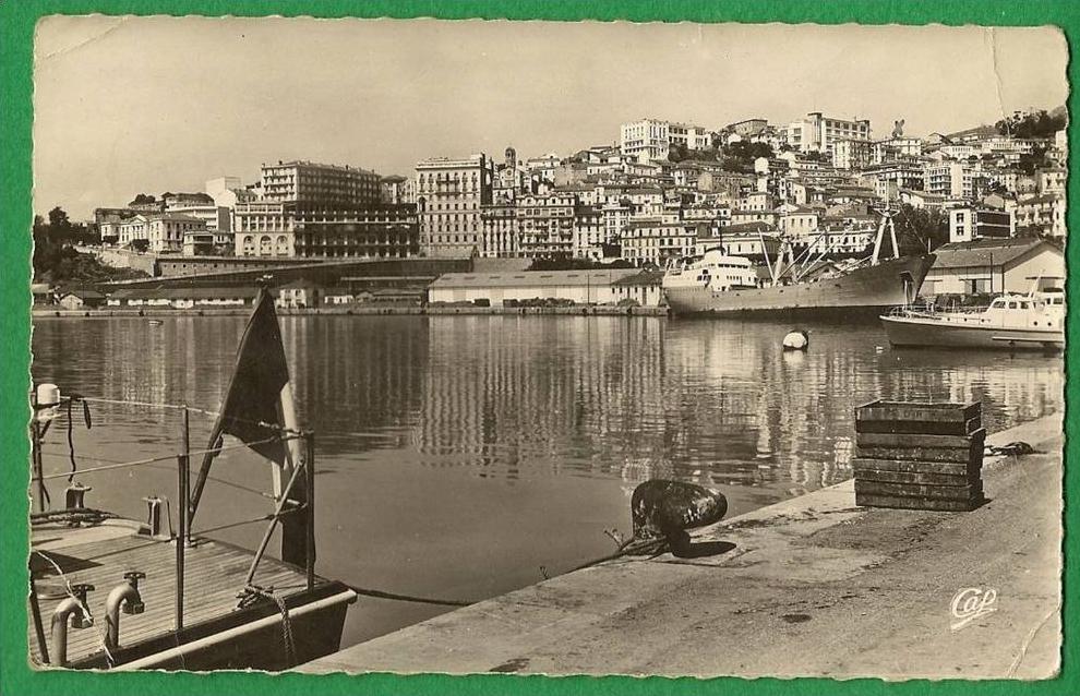 cpsm ALGERIE   Bougie  Vue Prise du port       ............LMC13