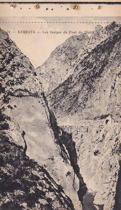 KERRATA, Les Gorges du Pont du Diable, Bejaia, Algeria, 10-20s