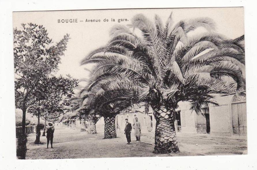 Algérie   BOUGIE   Avenue de la gare