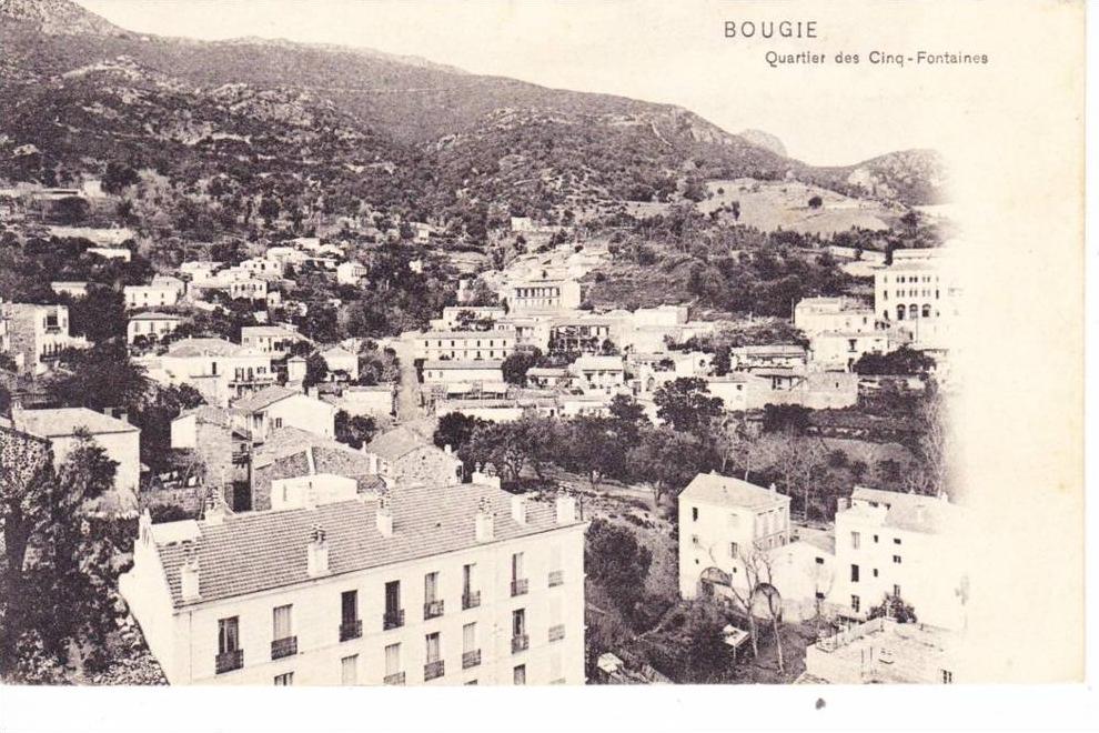 BOUGIE Quartier des cinq fontaines