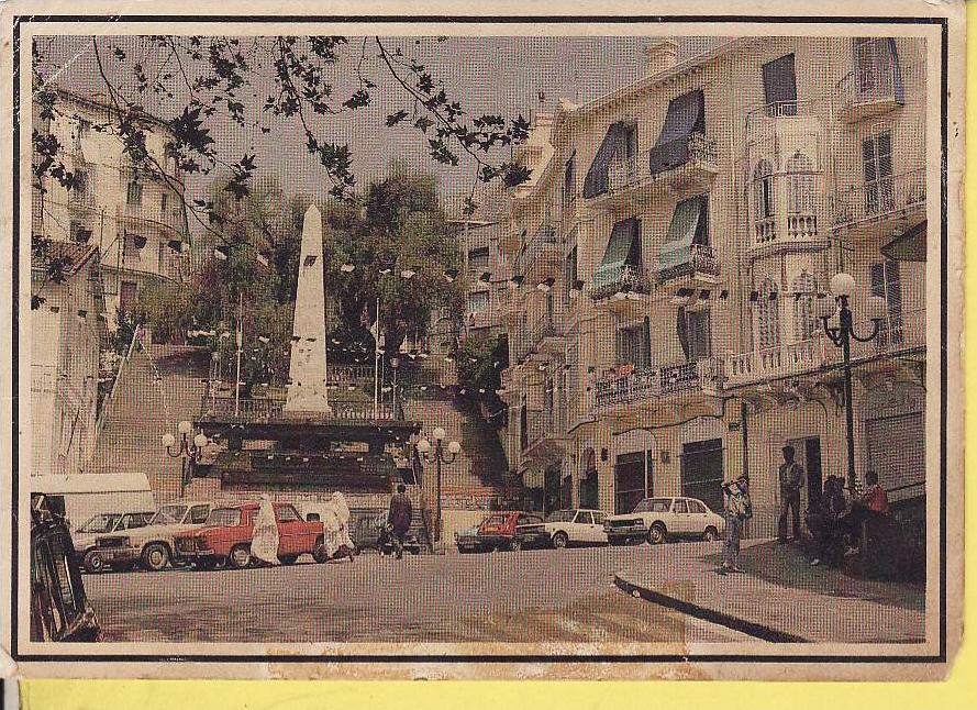 ALGERIE bejaia  momument aux morts