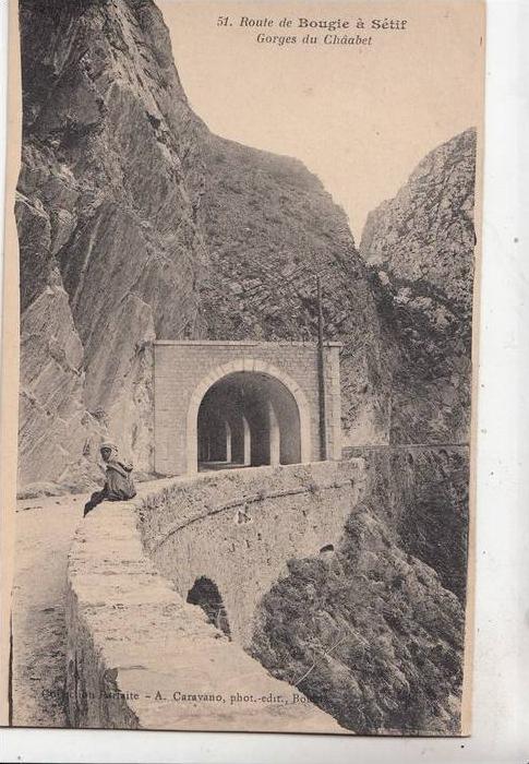 BR46375 St Route de Bougie a setif gorges du chaabet    2 scans