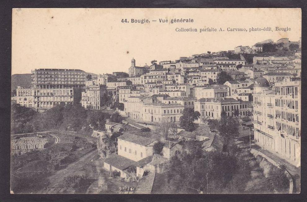 AlGérie  BEJAIA / BOUGIE  Vue générale  vers 1910