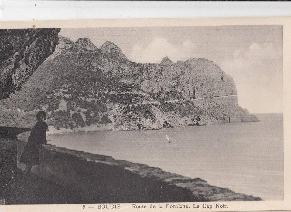 BR44365 Route de la corniche le cap noir Bougie   2  scans
