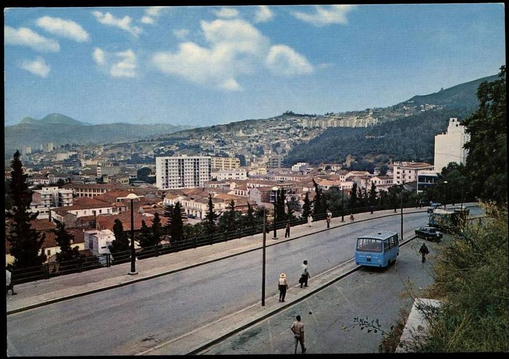 Algeria BEJAIA Vue Generale 1980