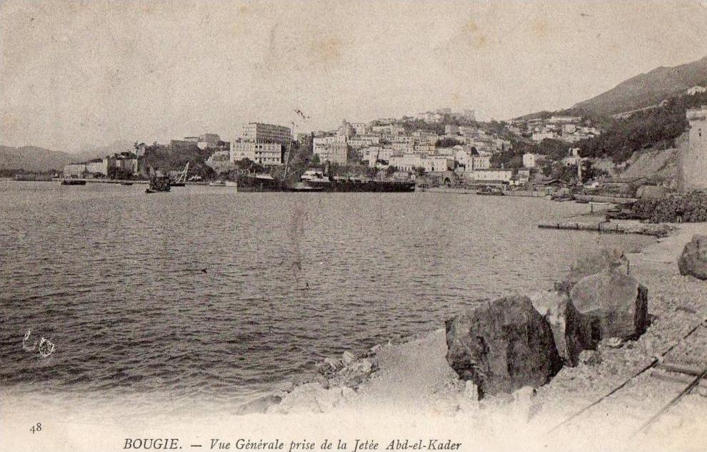 ALGERIE - BOUGIE - Vue Générale prise de la Jetée Abd El Kader