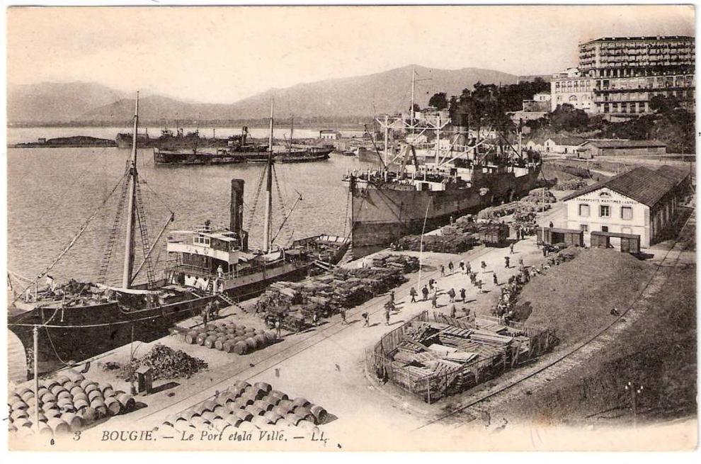 BOUGIE Le Port et la Ville (L.L) Algérie Afrique