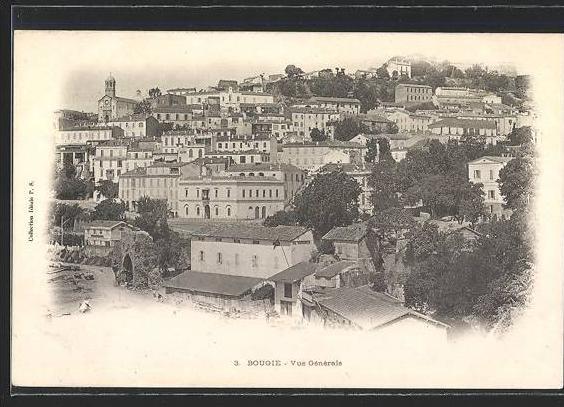 CPA Bougie, Vue Generale