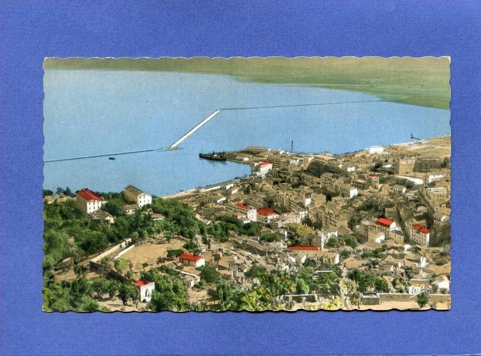 Z - Algérie - BOUGIE - Bejaia - Vue générale aérienne - port - Afrique du Nord