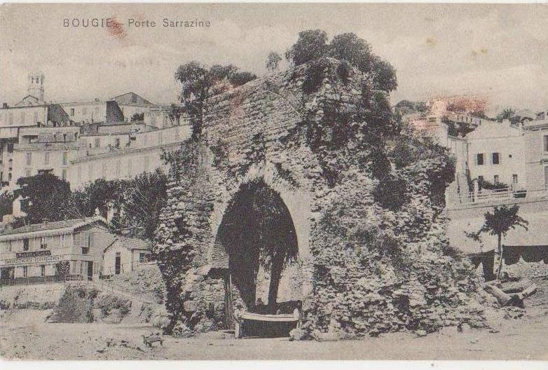 CPA ALGERIE BOUGIE La Porte Sarrazine