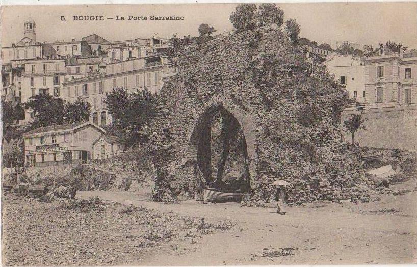 CPA ALGERIE BOUGIE La Porte Sarrazine