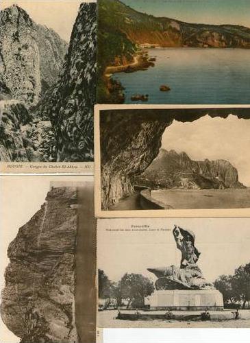 ALGERIE...BOUGIE...FERRYV ILLE.......LOT DE 5 CPA..DIFFERENTES.......LO T D997