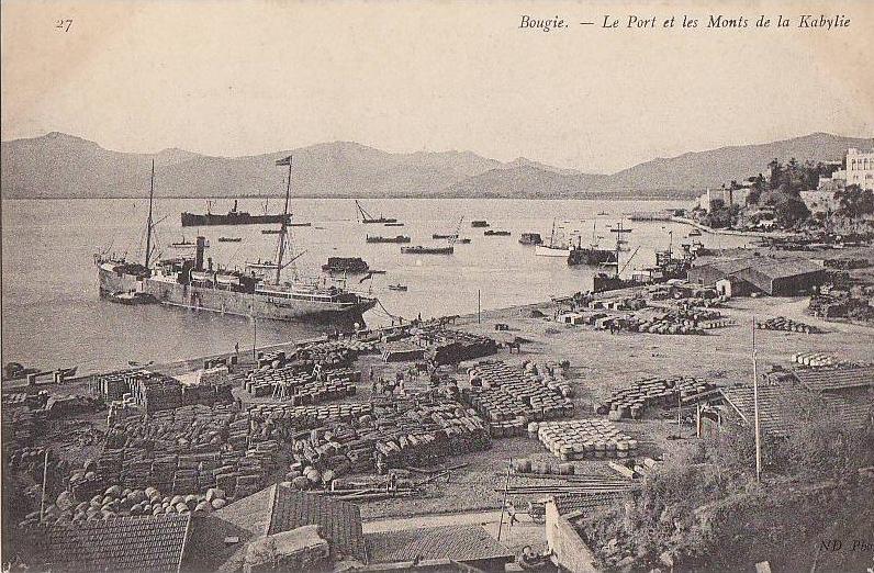 Algérie -  Bougie - Port Bâteaux