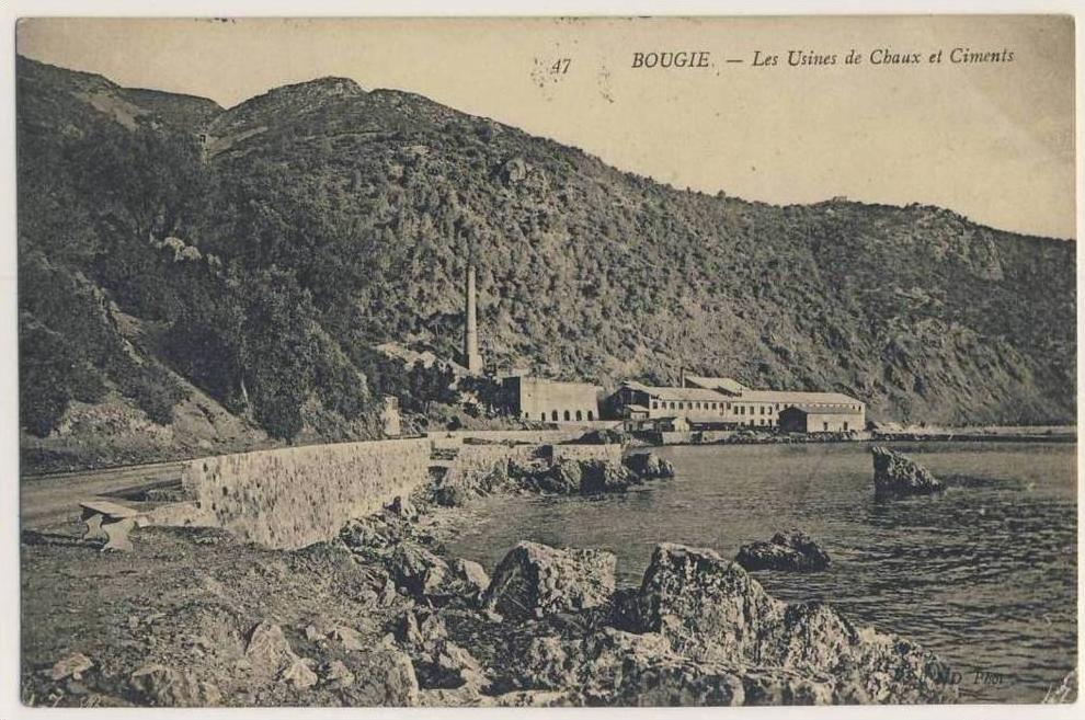 (P22-POPR) - ALGERIE - BOUGIE LES USINES DE CHAUX ET DE CIMENT