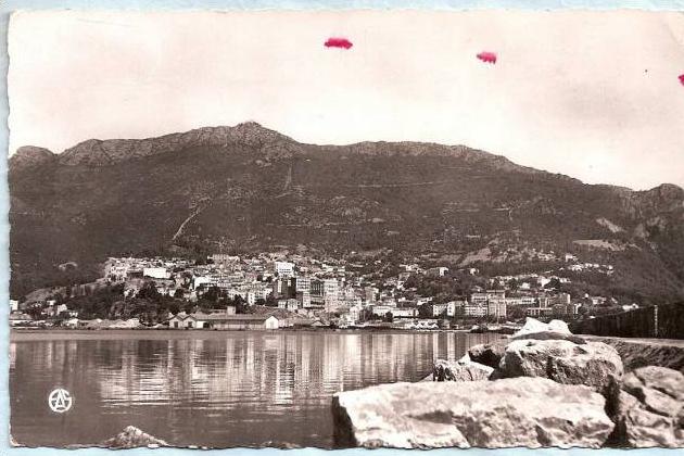 CPSM - ALGERIE - BOUGIE Vue générale depuis la Grande Jetée