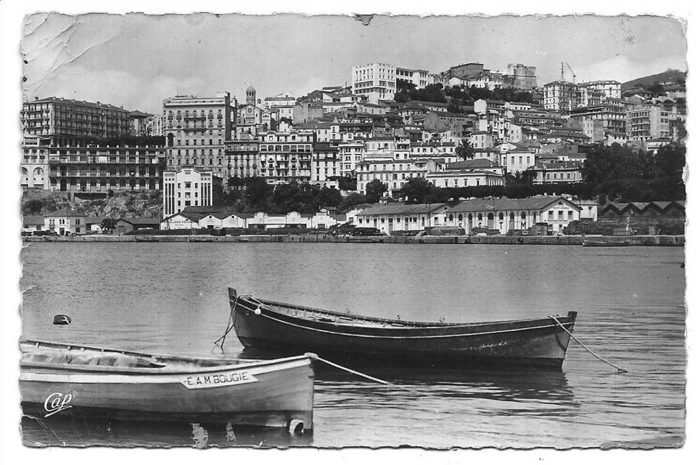 154 - BOUGIE (BEJAIA) - La Ville prise du Port (C.A.P., Paris)