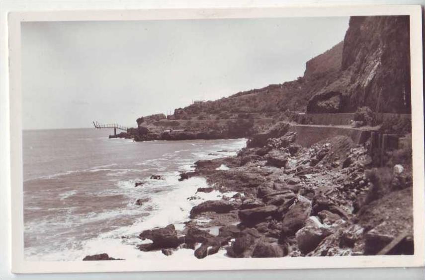 Route de la Corniche entre Bougie et Djidjelli