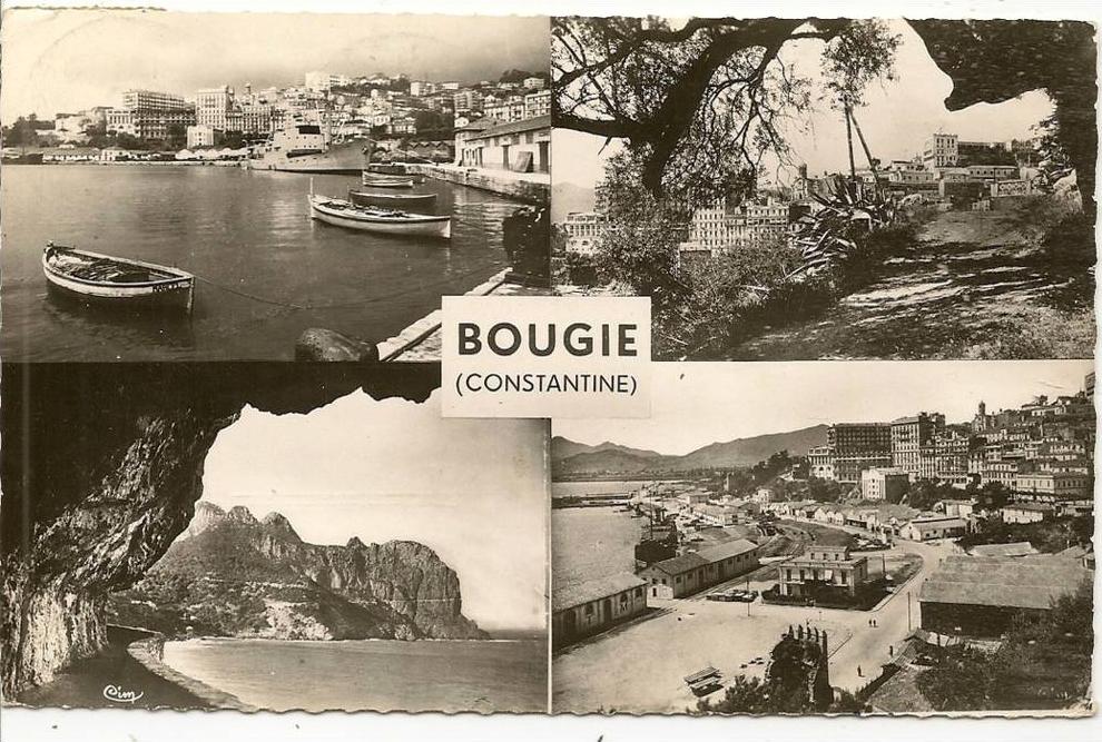BOUGIE - CONSTANTINE ( 4 VUE ) ALGERIE