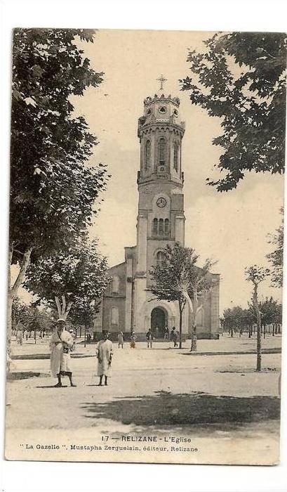 CPA Algérie Relizane L'Eglise
