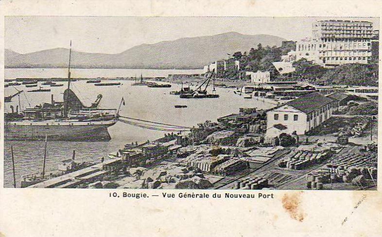 ALGERIE  BOUGIE  Vue générale du Nouveau Port  ..... ( Ref FA463 )