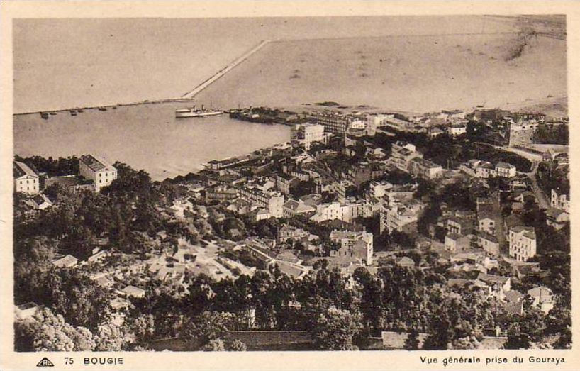 ALGERIE  BOUGIE  Vue générale prise du Gouraya  ..... ( Ref FA459 )