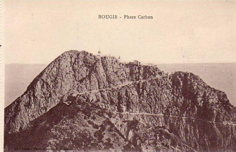 ALGERIE  BOUGIE  Phare Carbon  ..... ( Ref FA417 )