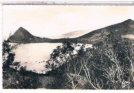 ROUTE  DE  BOUGIE   (BEJAIA) A  DJIDJELLI  POINT  DE  ZIAMA    CPSM    TBE  1S455