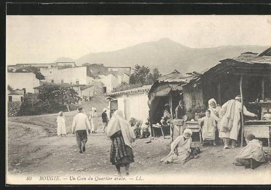 CPA Bougie, Un Coin du Quartier arabe