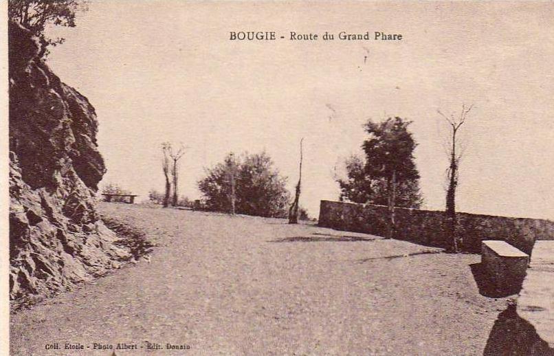 ALGERIE  BOUGIE  Route du Grand Phare  ..... ( Ref FA403 )