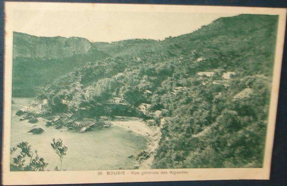 BOUGIE.Vue Générale des Aiguades.Cpa (carnet),voyagé,be