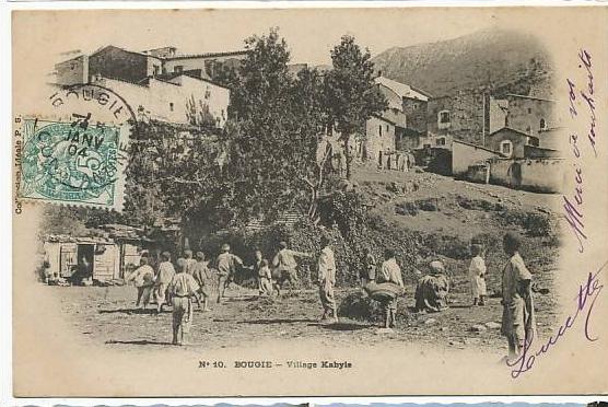 Bougie No 10 Village Kabyle  Coll Ideale PS Timbrée Bougie 1904
