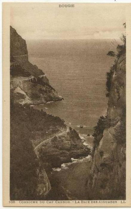 (Algérie) Bougie 003, Corniche du Cap Carbon, LL 108, La Baie des Aiguades