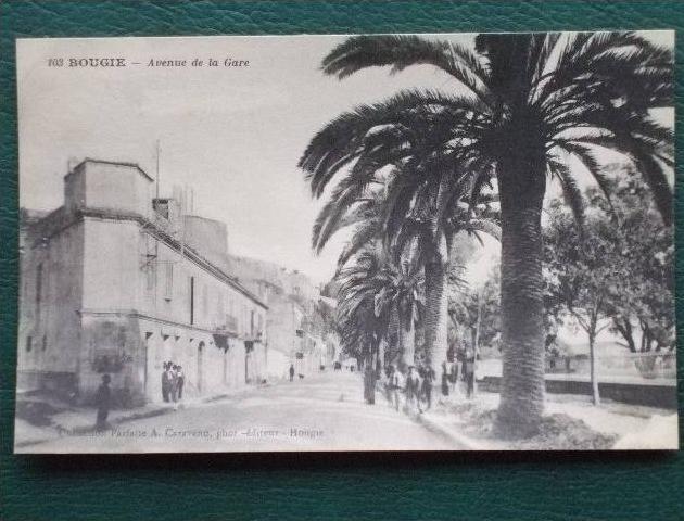 Algérie Algerije Bejaia Bougie Avenue de la Gare