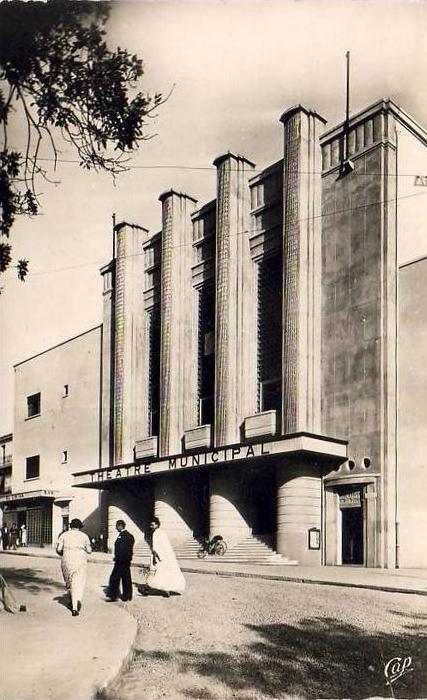 ALGERIE  BOUGIE  Le Théatre Municipal