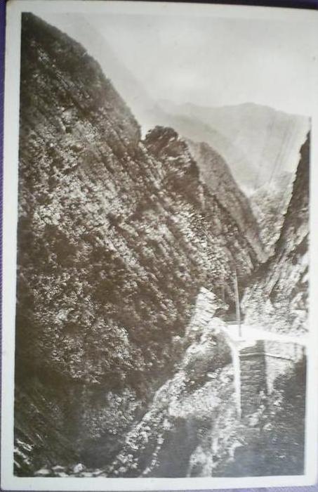 C. Postale  ALGERIE - KHERRATA - LES GORGES DU CHABET-EL-AKRA, LA ROUTE