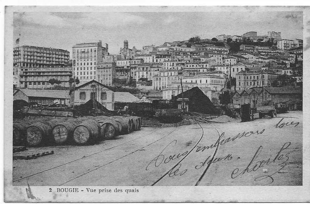 Bougie vue prise des quais