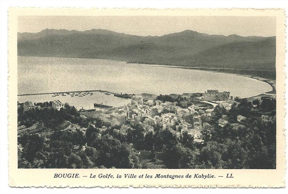 Bejaia ou Bougie (Algérie)  Vue générale en 1930.