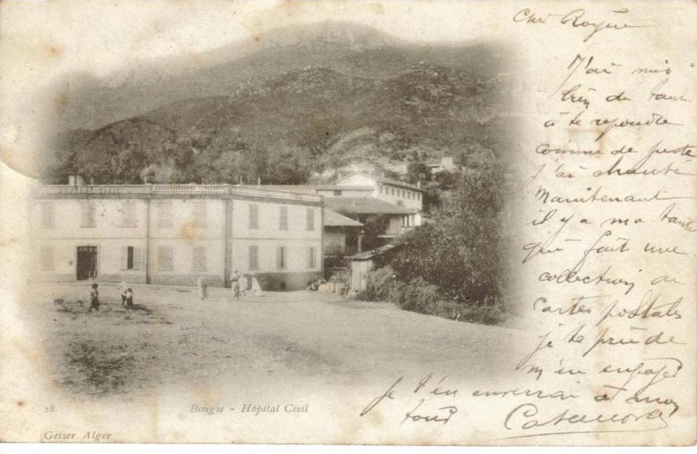 CPA PRECURSEUR BEJAIA ou BOUGIE (Algérie) - Hopital civil