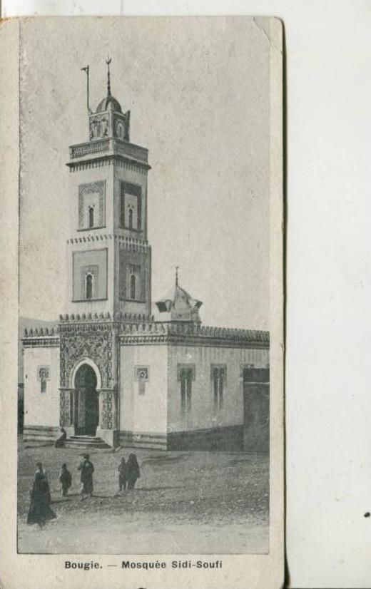 CPA PETIT FORMAT-BOUGIE-MOSQUEE SIDI-SOUFI