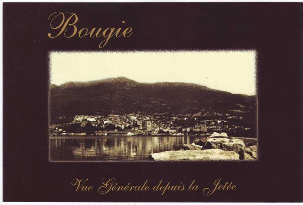 CP - BOUGIE - Vue générale depuis la Jetée - Neuve / Mint