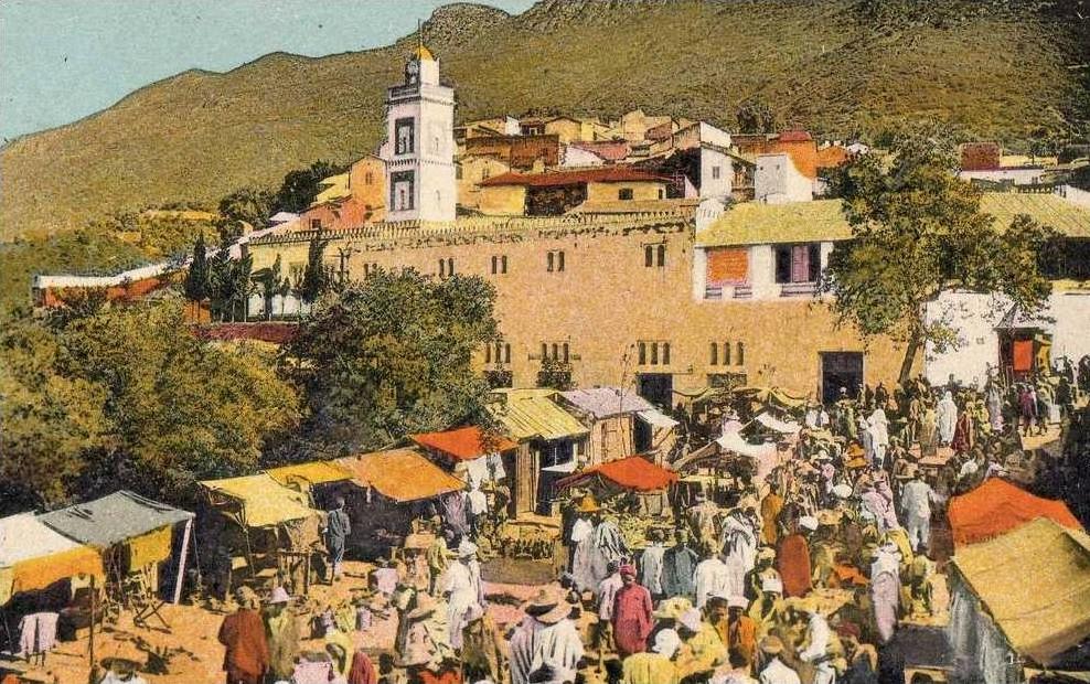ALGERIE - BOUGIE - Le Marché Arabe