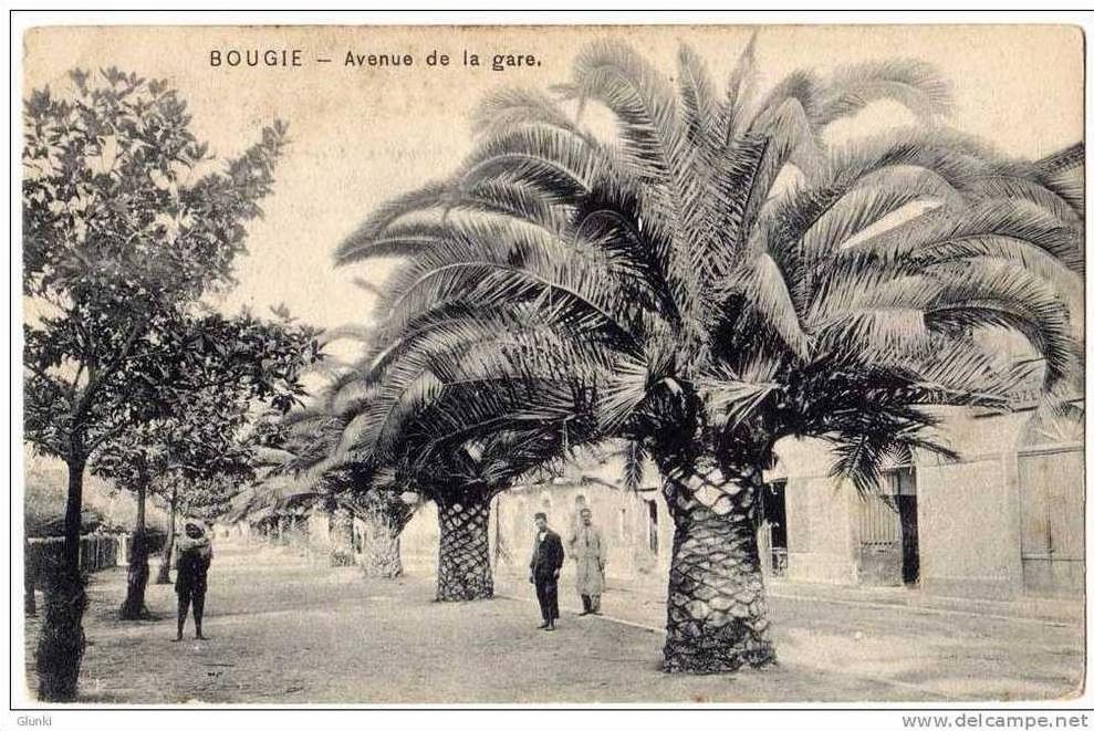 AK Algerien Bougie - Avenue de la gare, ungel. ca. 1910-1920