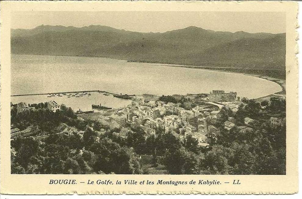 BOUGIE - LE GOLFE, LA VILLE ET LES MONTAGNES DE KABYLIE  (   ) ALGERIE