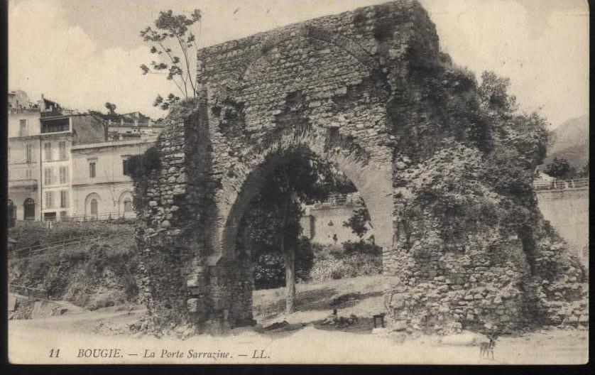 ALGERIE...BOUGIE..BEJAIA.     ..PORTE SARRAZINE....ECRITE..   ‹(•¿  •)›