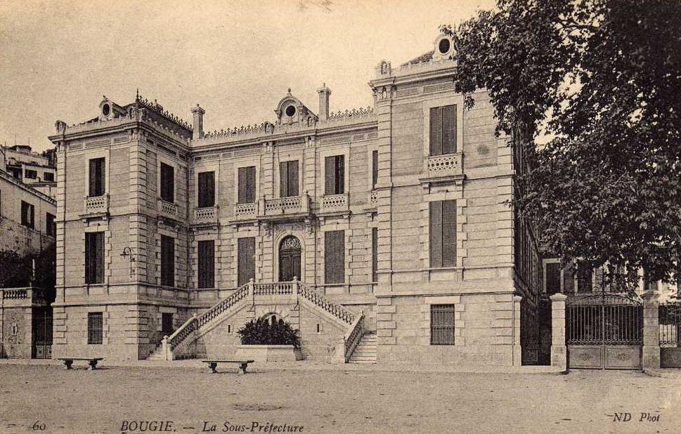 ALGERIE  BOUGIE    La Sous Prefecture