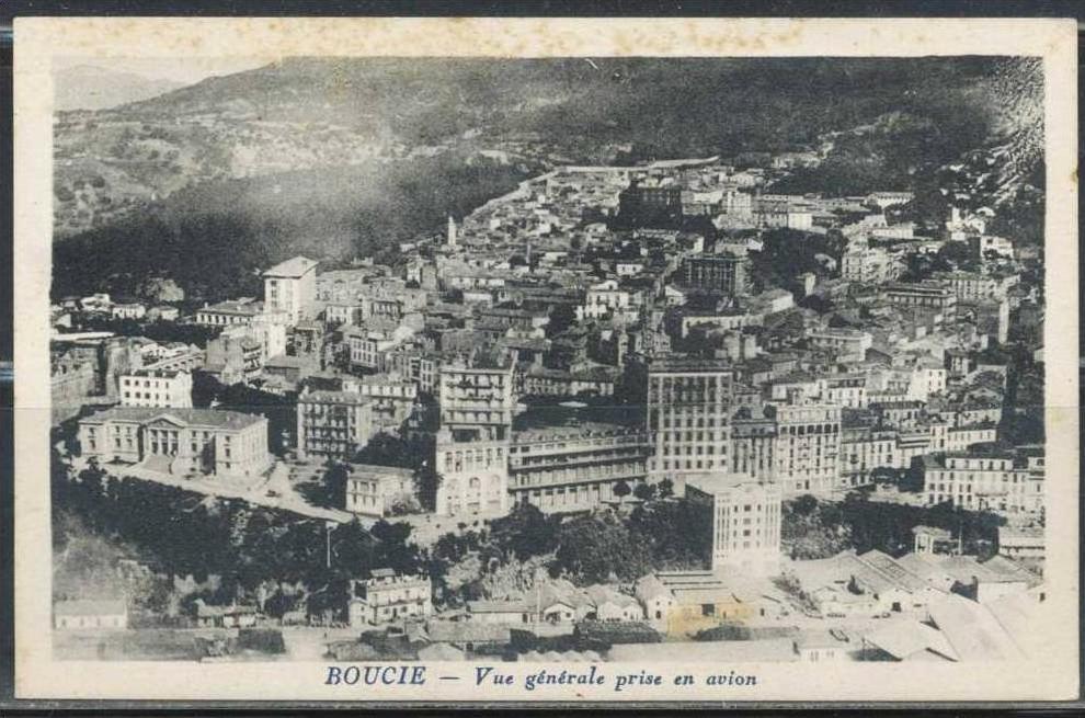 CPA - Bougie (Boucie) - Bejaïa - Vue générale prise en avion
